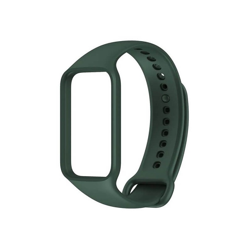 Xiaomi Smart Band 8 Active  Strap, Olive - silikoninis dirželis kaina