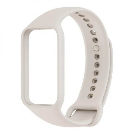 Xiaomi Smart Band 8 Active Strap, Ivory - silikoninis dirželis kaina