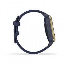 Garmin Venu SQ Music Edition 40mm, Captain Blue / Light Gold, Silicone, NFC - išmanusis laikrodis kaune