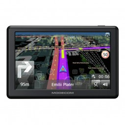 Modecom FreeWAY CX 5.0 + Mapfactor EU - 5" GPS navigacija lengviesiems automobiliams ir sunkvežimiams internetu