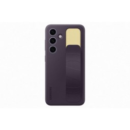 Samsung Standing Grip Case GS921CEE for Galaxy S24, Dark Violet - telefono dėklas kaina