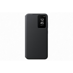 Samsung Smart View Wallet Case ZS926CBE for Galaxy S24 Plus, Black - telefono dėklas kaina