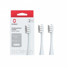 Xiaomi Oclean Professional Clean Brush Head, 2pcs, Silver - elektrinio dantų šepetėlio galvutės kaina