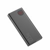 Baseus Adaman Fast Charging Power Bank 20000mAh 22.5W + USB C 3A Cable 0.3m, Black - greito įkrovimo išorinė baterija pigiau