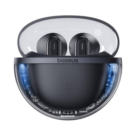 Baseus Bowie E5x Wireless Earphones, Black - belaidės ausinės kaina