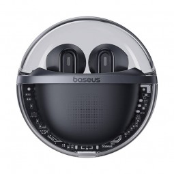 Baseus Bowie E5x Wireless Earphones, Black - belaidės ausinės internetu
