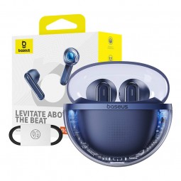 Baseus Bowie E5x Wireless Earphones, Blue - belaidės ausinės lizingu