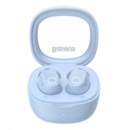 Baseus Bowie WM02 Wireless Headphone, Blue - belaidės ausinės kaina