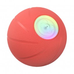 Cheerble Wicked Ball PE Interactive Dog Toy, Red - interaktyvus žaislas šunims internetu