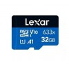 Lexar Micro SDHC 32GB UHS-I - atminties kortelė kaina