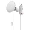 Baseus CW01 Magnetic Wireless Charging Car Mount, White - automobilinis magnetinis laikiklis su pakrovėju pigiau