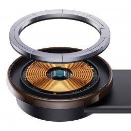 Baseus C02 Pro Magnetic Wireless Charger and Phone Stand - magnetinis laikiklis ir įkroviklis Kaune