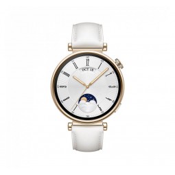 Huawei Watch GT 4 41mm, Aurora-B19L, White Leather - išmanusis laikrodis pigiau