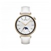 Huawei Watch GT 4 41mm, Aurora-B19L, White Leather - išmanusis laikrodis pigiau