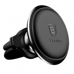 Baseus Magnetic Air Vent automobilinis magnetinis laikiklis, juodas pigiai