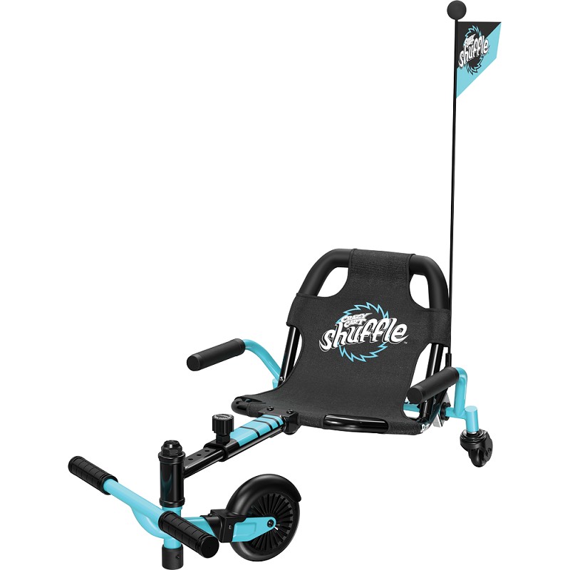 Razor Crazy Cart Shuffle, Black - drifto kartingas kaina