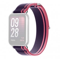 Xiaomi Braided Quick Release Strap, Rose Purple - nailoninis dirželis pigiau