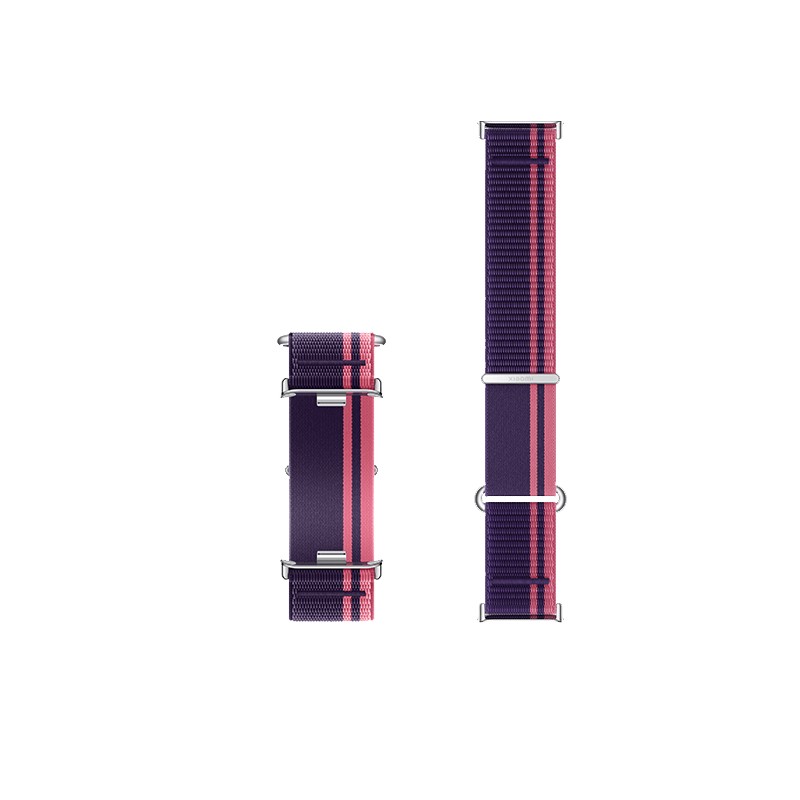 Xiaomi Braided Quick Release Strap, Rose Purple - nailoninis dirželis kaina Xiaomi Braided Quick Release Strap, Rose Purple - nailoninis dirželis kaina
