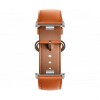 Xiaomi Leather Quick Release Strap, Coral Orange - odinis dirželis kaina