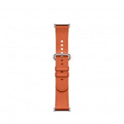 Xiaomi Leather Quick Release Strap, Coral Orange - odinis dirželis pigiau