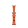 Xiaomi Leather Quick Release Strap, Coral Orange - odinis dirželis pigiau