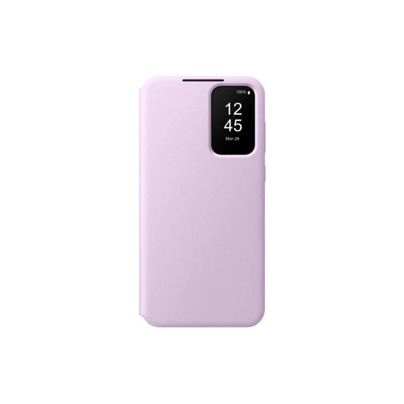 Samsung Smart View Wallet Case ZA556CVE for Galaxy A55 Lavender - telefono dėklas kaina Samsung Smart View Wallet Case ZA556CVE for Galaxy A55 Lavender - telefono dėklas kaina