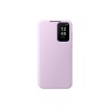 Samsung Smart View Wallet Case ZA556CVE for Galaxy A55 Lavender - telefono dėklas kaina