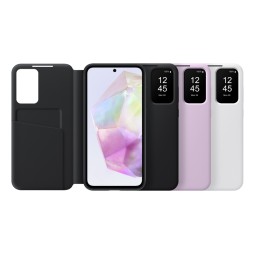 Samsung Smart View Wallet Case ZA356CVE for Galaxy A35 Lavender - telefono dėklas garantija