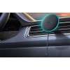 Baseus CW01 Magnetic Car Phone Holder with Car Charger, Black - automobilinis magnetinis laikiklis su pakrovėju internetu