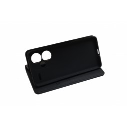 Just Must Stand Flip Case for Xiaomi Redmi Note 13 Pro+ Black - telefono dėklas lizingu