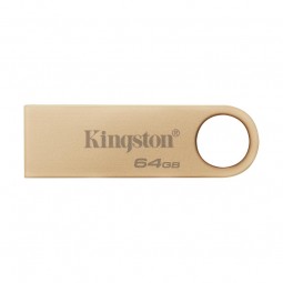 Kingston DataTraveler SE9 G3 64GB USB 3.2, Metal, Gold - USB atmintinė kaina