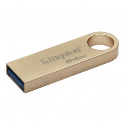 Kingston DataTraveler SE9 G3 64GB USB 3.2, Metal, Gold - USB atmintinė pigiau