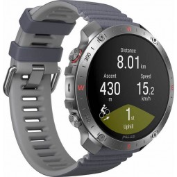 Polar Grit X2 Pro, M/L, Silver, Grey - išmanusis laikrodis pigiau