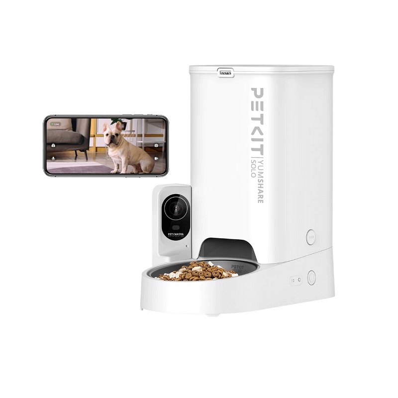 PetKit P571 YumShare Solo Feeder with Camera - išmanusis maisto dozatorius su kamera kaina