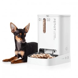 PetKit P591 YumShare Dual-Hopper Feeder with Camera - išmanusis maisto dozatorius su kamera pigiau