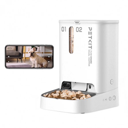 PetKit P591 YumShare Dual-Hopper Feeder with Camera - išmanusis maisto dozatorius su kamera kaina