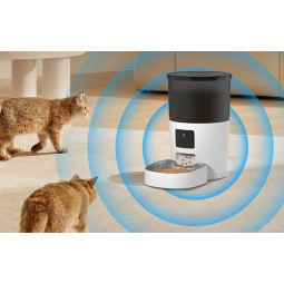 Rojeco Pet Feeder With Camera - išmanusis maisto dozatorius su kamera lizingu