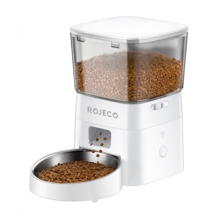 Rojeco Automatic Pet Feeder - išmanusis maisto dozatorius kaina