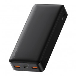 Baseus Bipow Fast Charging Power Bank 20000mAh 20W, Black - greito įkrovimo išorinė baterija pigiau