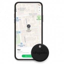 Chipolo One Finder, Bluetooth, Black - daiktų ieškiklis skubu