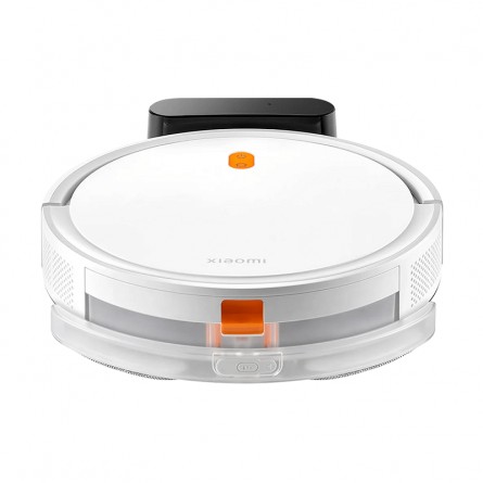 Xiaomi Robot Vacuum Cleaner E5, White - išmanusis dulkių siurblys - robotas su drėgno valymo funkcija kaina