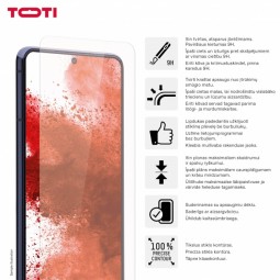 Toti Screen Protector Tempered Glass for Samsung Galaxy A05s - ekrano apsauga pigiau