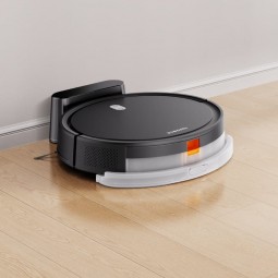 Xiaomi Robot Vacuum Cleaner E5, Black - išmanusis dulkių siurblys - robotas su drėgno valymo funkcija lizingu