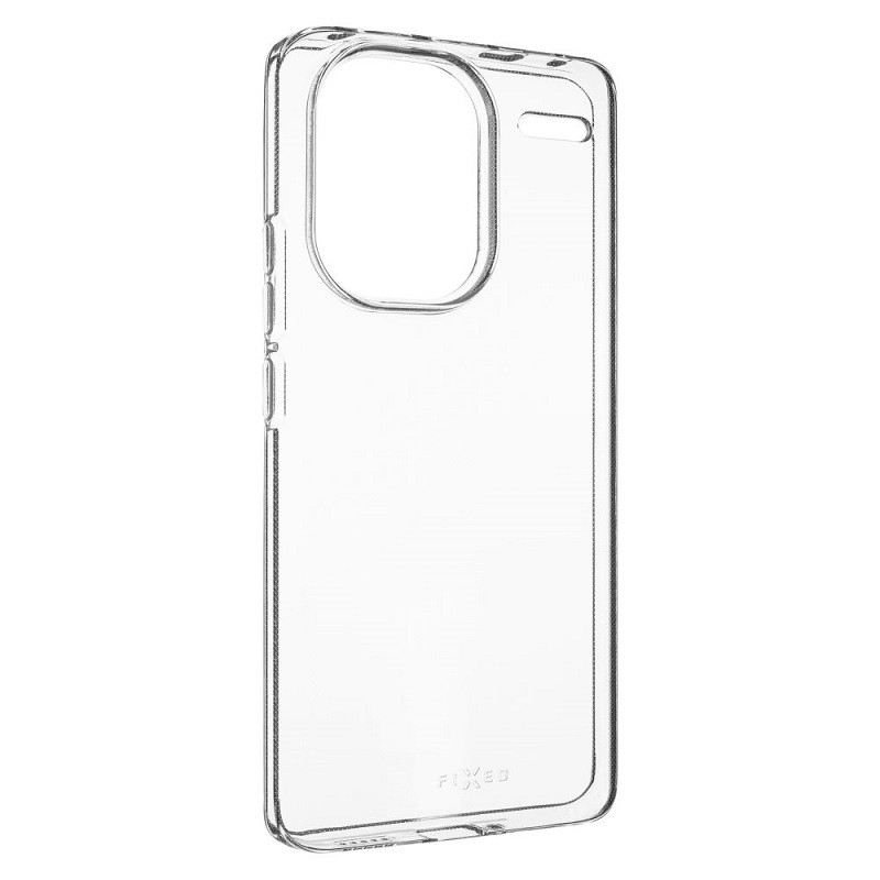 Fixed Gel Case for Xiaomi Redmi Note 13 Pro+ 5G, Clear - telefono dėklas kaina