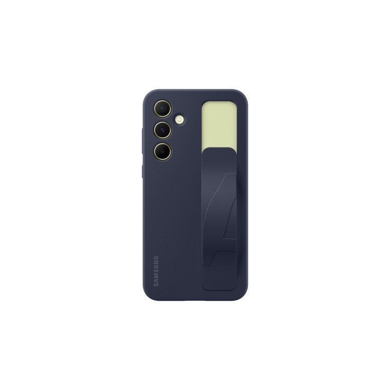 Samsung Standing Grip Case GA556TBE for Galaxy A55, Blue Black - telefono dėklas kaina
