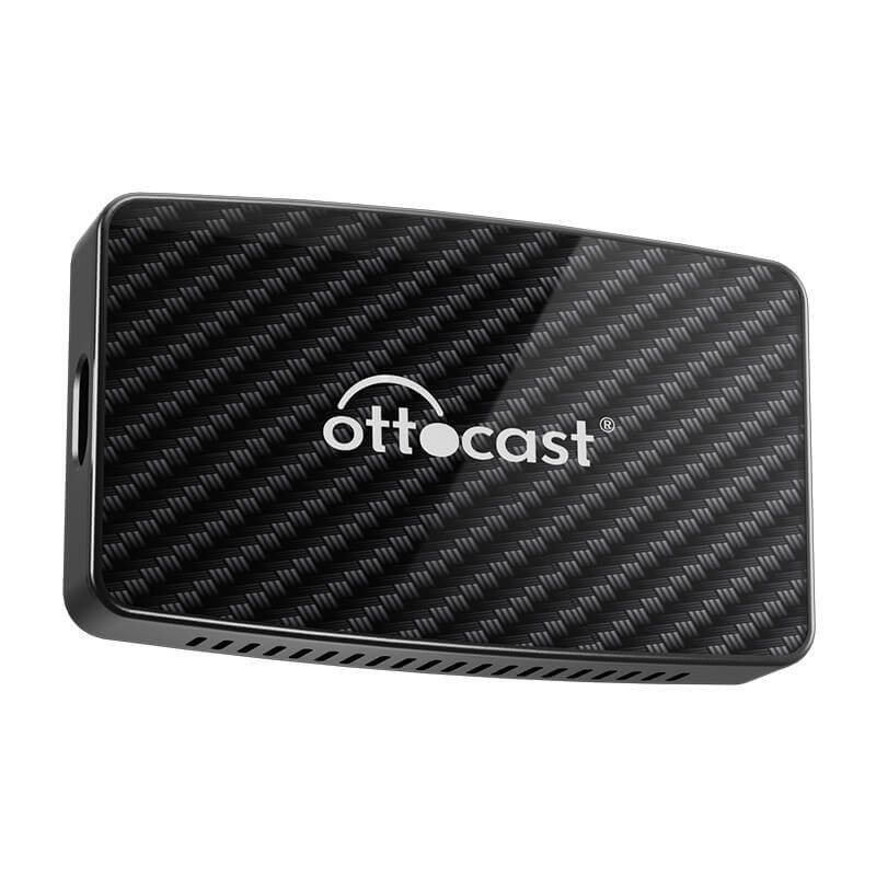 Ottocast CA400-S CarPlay / Android Auto Adapter, Black - belaidis adapteris kaina