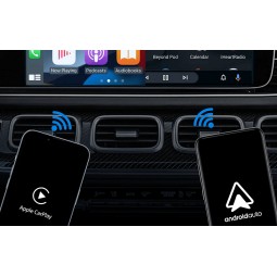 Ottocast CA400-S CarPlay / Android Auto Adapter, Black - belaidis adapteris greitai