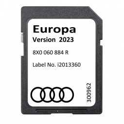 Audi 8X0919884R SD kortelė RMC 2023 Europos žemėlapiai kaina