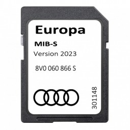 Audi 8V0060866S SD kortelė MIB-S 2023 Europos žemėlapiai kaina