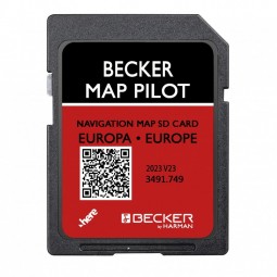 Mercedes A1729064501 SD kortelė Becker Map Pilot V23 2023 Europos žemėlapiai kaina